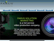 Tablet Screenshot of parusinc.com